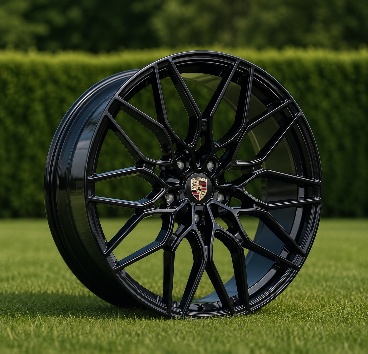 Pack complet 4 JANTES NEUVES 21' 5X130 black gloss 9.5x21"
